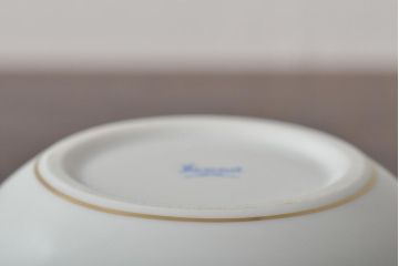 中古　ハンガリー　HEREND(ヘレンド)　ボンボン入れ・ミニチュアベース　2点セット(小物入れ、花瓶、花器、陶磁器)(R-044133)