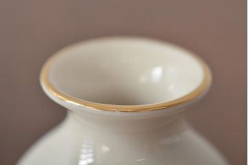 中古　ハンガリー　HEREND(ヘレンド)　ボンボン入れ・ミニチュアベース　2点セット(小物入れ、花瓶、花器、陶磁器)(R-044133)