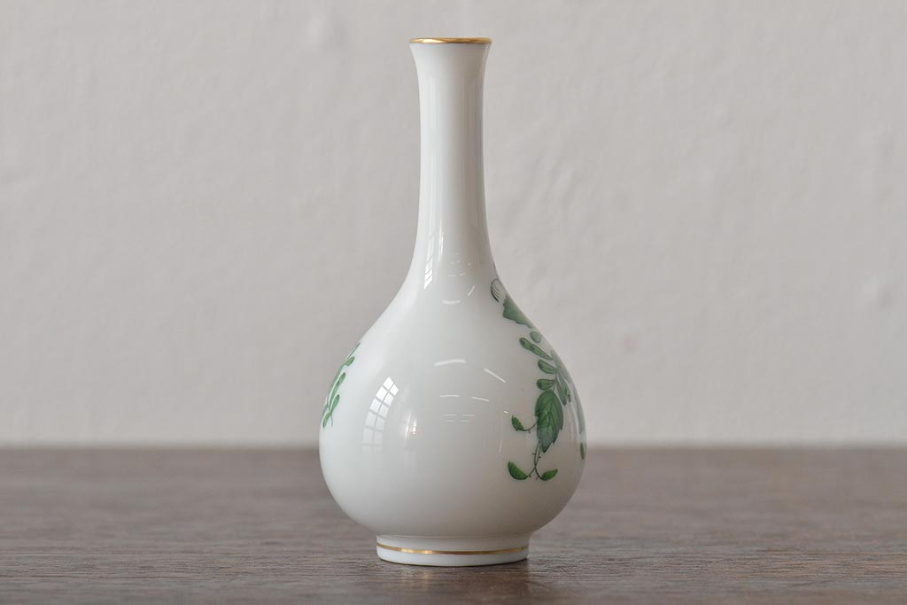 中古　ハンガリー　HEREND(ヘレンド)　ミニチュアベース3点セット(花瓶、花器、陶磁器)(R-044134)