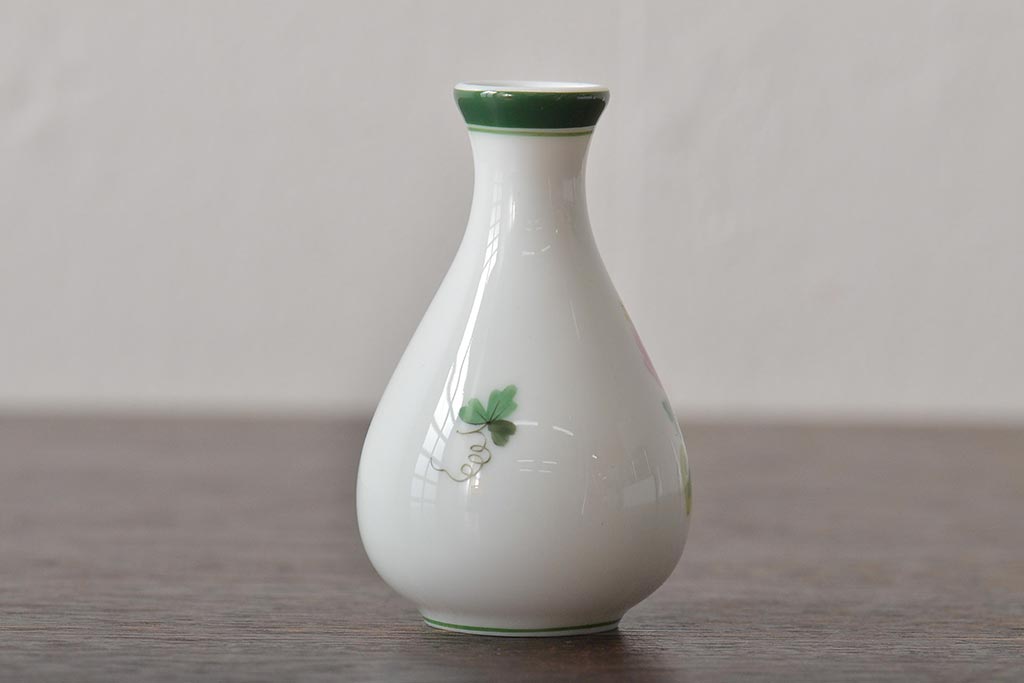 中古　ハンガリー　HEREND(ヘレンド)　ミニチュアベース3点セット(花瓶、花器、陶磁器)(R-044134)