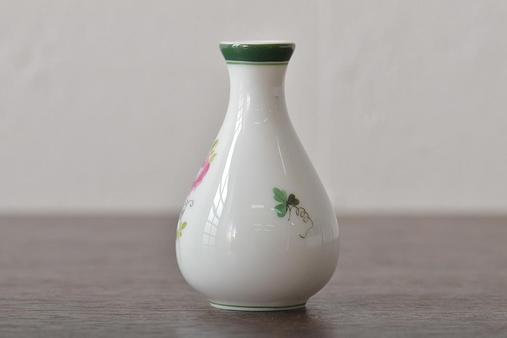 中古　ハンガリー　HEREND(ヘレンド)　ミニチュアベース3点セット(花瓶、花器、陶磁器)(R-044134)