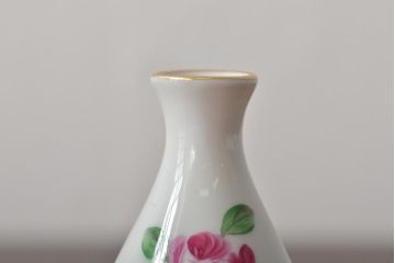 中古　ハンガリー　HEREND(ヘレンド)　ミニチュアベース3点セット(花瓶、花器、陶磁器)(R-044134)