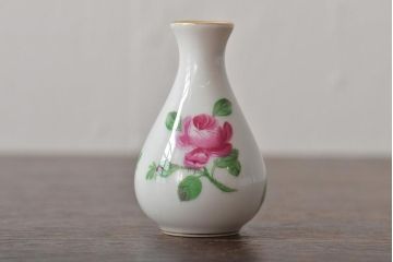 中古　ハンガリー　HEREND(ヘレンド)　ミニチュアベース3点セット(花瓶、花器、陶磁器)(R-044134)