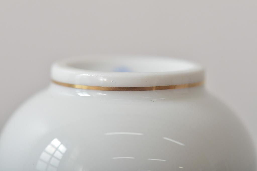 中古　ハンガリー　HEREND(ヘレンド)　ミニチュアベース3点セット(花瓶、花器、陶磁器)(R-044134)