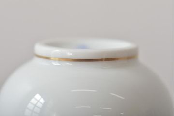 中古　ハンガリー　HEREND(ヘレンド)　ミニチュアベース3点セット(花瓶、花器、陶磁器)(R-044134)