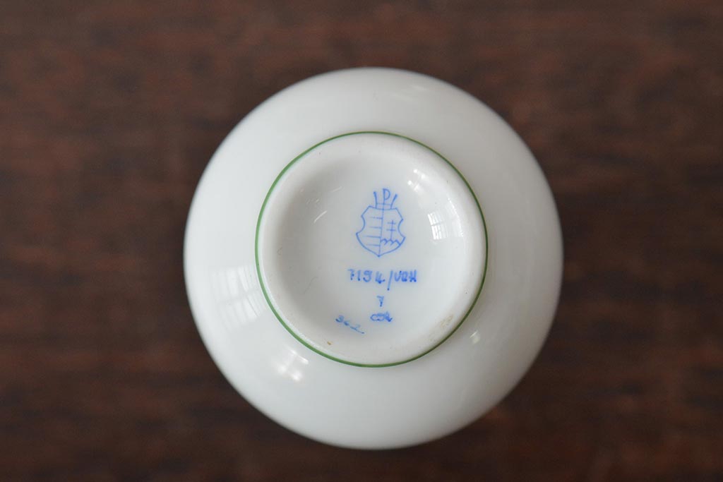 中古　ハンガリー　HEREND(ヘレンド)　ミニチュアベース3点セット(花瓶、花器、陶磁器)(R-044134)