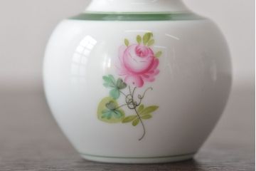 中古　ハンガリー　HEREND(ヘレンド)　ミニチュアベース・ディスプレイ雑貨(フラワーベース、花瓶、花器、置物)(R-044135)