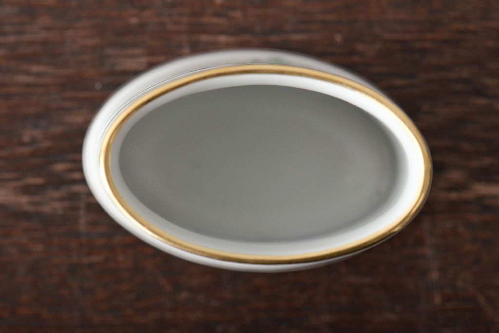 中古　ハンガリー　HEREND(ヘレンド)　ミニチュアベース・ディスプレイ雑貨(フラワーベース、花瓶、花器、置物)(R-044135)