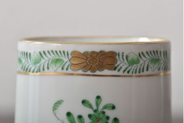 中古　ハンガリー　HEREND(ヘレンド)　ミニチュアベース・ディスプレイ雑貨(フラワーベース、花瓶、花器、置物)(R-044135)