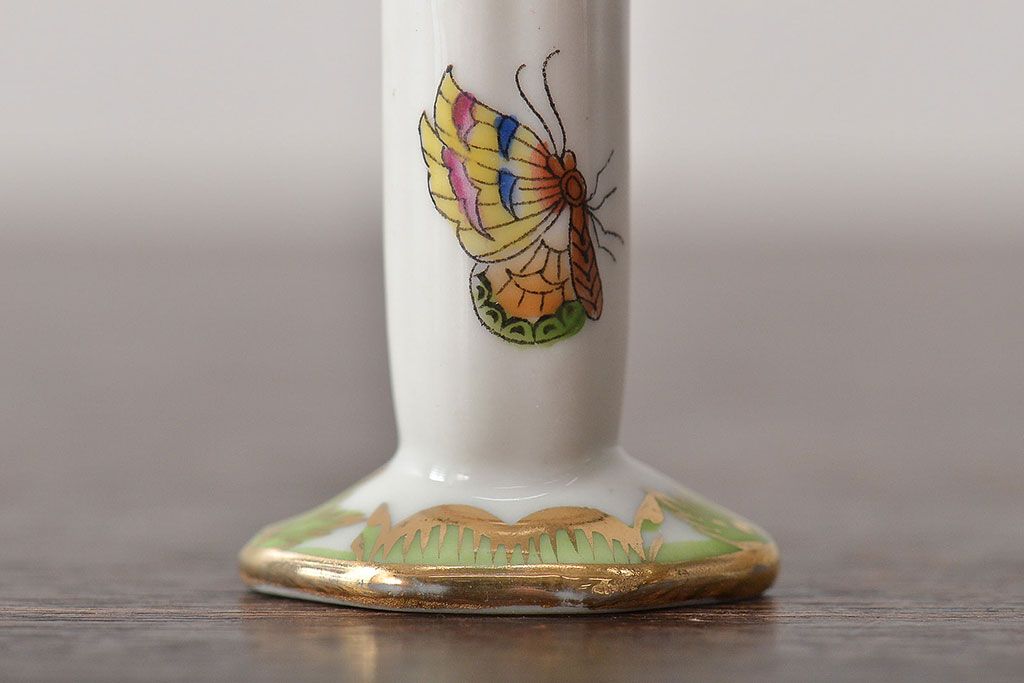 中古　ハンガリー　HEREND(ヘレンド)　ミニチュアベース・ディスプレイ雑貨(フラワーベース、花瓶、花器、置物)(R-044135)