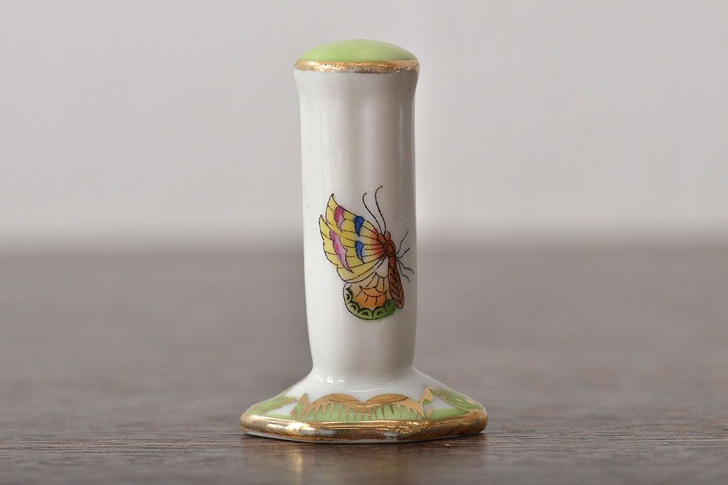 中古　ハンガリー　HEREND(ヘレンド)　ミニチュアベース・ディスプレイ雑貨(フラワーベース、花瓶、花器、置物)(R-044135)