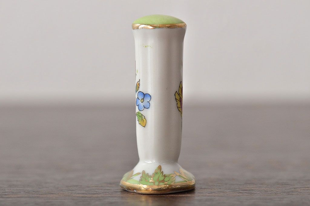 中古　ハンガリー　HEREND(ヘレンド)　ミニチュアベース・ディスプレイ雑貨(フラワーベース、花瓶、花器、置物)(R-044135)