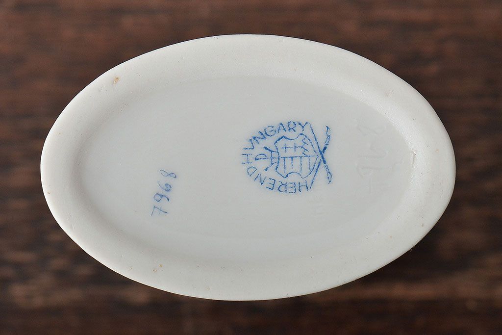 中古　ハンガリー　HEREND(ヘレンド)　ミニチュアベース・ディスプレイ雑貨(フラワーベース、花瓶、花器、置物)(R-044135)