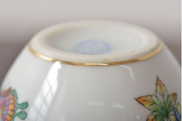 中古　ハンガリー　HEREND(ヘレンド)　ミニチュアベース・ディスプレイ雑貨(フラワーベース、花瓶、花器、置物)(R-044135)