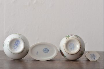 中古　ハンガリー　HEREND(ヘレンド)　ミニチュアベース・ディスプレイ雑貨(フラワーベース、花瓶、花器、置物)(R-044135)