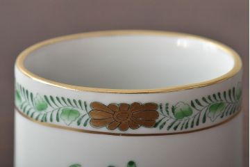 中古　ハンガリー　HEREND(ヘレンド)　ミニチュアベース・ディスプレイ雑貨(フラワーベース、花瓶、花器、置物)(R-044135)