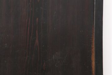 アンティーク建具　和製アンティーク　明治期　一枚板　格調高い和を演出する板戸2枚セット(建具、引き戸)(R-044163)