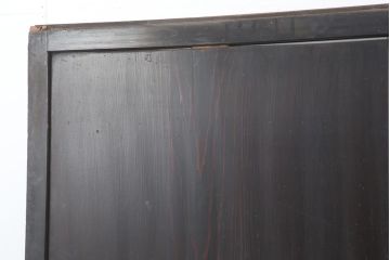 アンティーク建具　和製アンティーク　明治期　一枚板　格調高い和を演出する板戸2枚セット(建具、引き戸)(R-044163)