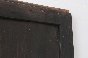アンティーク建具　和製アンティーク　明治期　一枚板　格調高い和を演出する板戸2枚セット(建具、引き戸)(R-044163)