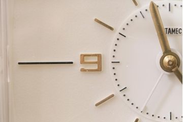 ジャンク品　ヴィンテージ雑貨　イギリス　METAMEC　照明付き置き時計(ディスプレイ雑貨、ビンテージ)(R-044176)
