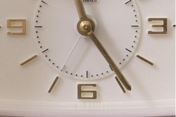 ジャンク品　ヴィンテージ雑貨　イギリス　METAMEC　照明付き置き時計(ディスプレイ雑貨、ビンテージ)(R-044176)