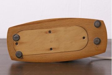 ジャンク品　ヴィンテージ雑貨　イギリス　METAMEC　照明付き置き時計(ディスプレイ雑貨、ビンテージ)(R-044176)