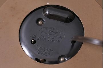 ジャンク品　ヴィンテージ雑貨　イギリス　SMITHS SECTRIC　置き時計(ディスプレイ雑貨、ビンテージ)(R-044177)