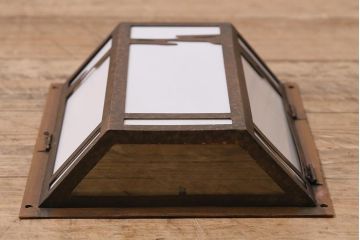 アンティーク雑貨　昭和初期　和の風情を感じさせる壁掛け照明カバー(ウォールカバー)(R-044178)