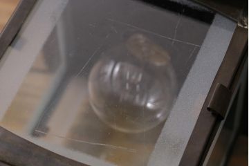 アンティーク照明　昭和初期　和の雰囲気を高める吊り灯籠(灯篭、天井照明、吊り下げ照明)(R-044182)