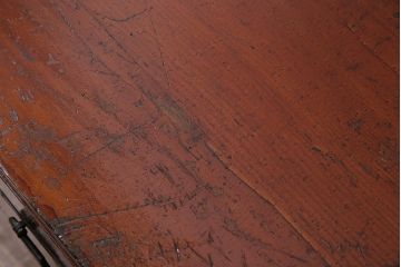 アンティーク家具　和製アンティーク　明治大正期　前面ヒノキ(檜)材　和の趣溢れる佇まいが魅力の重ね箪笥(タンス、衣装箪笥、引き出し)(R-044183)