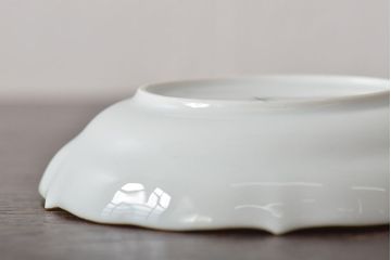 ドイツ　MEISSEN(マイセン)　フラワー朝顔・カップ&ソーサー　ドラゴン・ミニフラワーベース(洋食器、花器、花瓶)(R-044184)