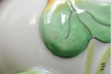 中古　ハンガリー　HEREND(ヘレンド)　ヴィクトリア・ブーケ　オープンシュガー　スモールボウル(シュガーポット、小鉢、洋食器)(R-044185)