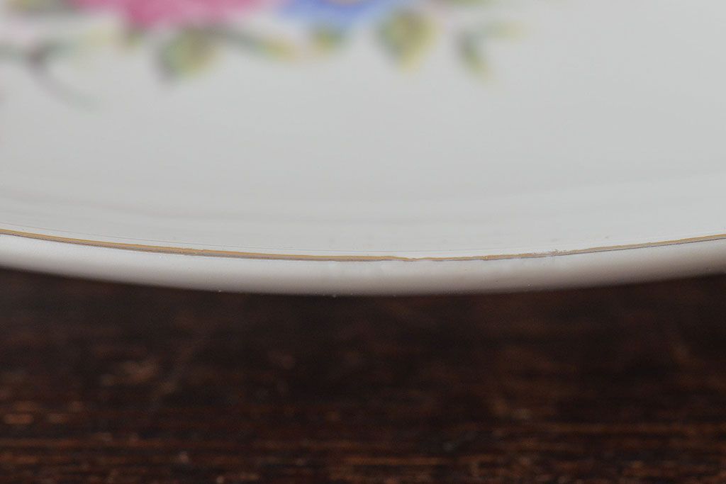 ハンガリー　HOLLOHAZA(ホロハーザ)　スクエアプレート　ディスプレイ(小皿、置物、洋食器)(R-044186)