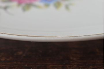 ハンガリー　HOLLOHAZA(ホロハーザ)　スクエアプレート　ディスプレイ(小皿、置物、洋食器)(R-044186)