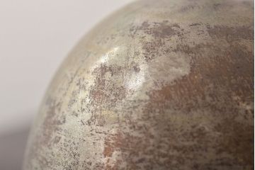ヴィンテージ雑貨　おしゃれな小物入れになるシルバーメッキの真鍮製トロフィー(ディスプレイ、ビンテージ)(R-044188)