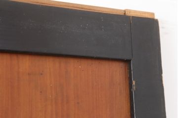 アンティーク建具　昭和初期　一枚板　上品な和の雰囲気漂う組子帯戸3枚セット(板戸、ガラス帯戸、引き戸)(R-044193)