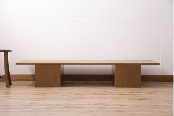 和製アンティーク　リメイク　小引き出し付きで便利な組み立て式裁ち板(座机、ローテーブル、作業台)(R-044202)