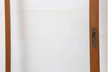 レトロ建具　昭和中期　ノスタルジックな雰囲気漂うガラス戸1枚(引き戸、建具)(R-044209)