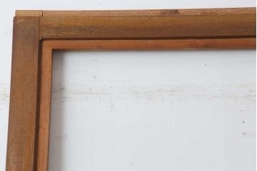 レトロ建具　昭和中期　ノスタルジックな雰囲気漂うガラス戸1枚(引き戸、建具)(R-044209)