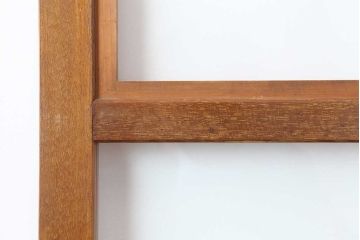 レトロ建具　昭和中期　ノスタルジックな雰囲気漂うガラス戸1枚(引き戸、建具)(R-044209)