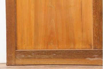 レトロ建具　昭和中期　ノスタルジックな雰囲気漂うガラス戸1枚(引き戸、建具)(R-044209)