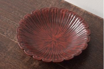 古い寸松宗岳　鎌倉彫菓子器(神奈川橋戸澤橋竣工記念、寸松堂、佐藤宗岳)(R-044213)