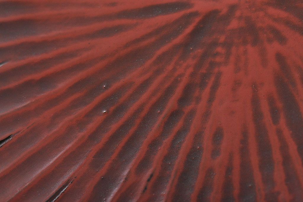 古い寸松宗岳　鎌倉彫菓子器(神奈川橋戸澤橋竣工記念、寸松堂、佐藤宗岳)(R-044213)