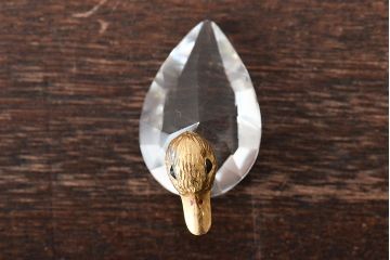 中古　イタリア　ドイツ　Richard Ginori(リチャードジノリ)など　フィギュリンセット(ディスプレイ、ベネチアンガラス?)(R-044214)