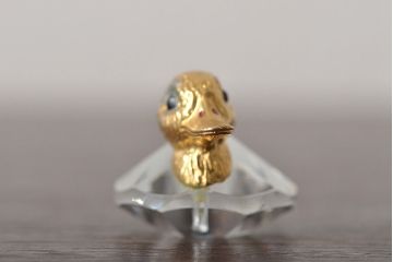 中古　イタリア　ドイツ　Richard Ginori(リチャードジノリ)など　フィギュリンセット(ディスプレイ、ベネチアンガラス?)(R-044214)