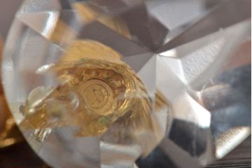 中古　イタリア　ドイツ　Richard Ginori(リチャードジノリ)など　フィギュリンセット(ディスプレイ、ベネチアンガラス?)(R-044214)