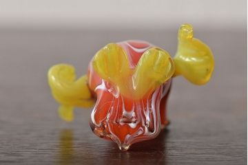 中古　イタリア　ドイツ　Richard Ginori(リチャードジノリ)など　フィギュリンセット(ディスプレイ、ベネチアンガラス?)(R-044214)