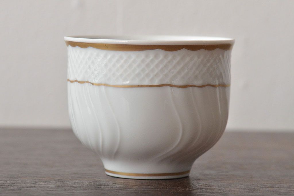 中古　ハンガリー　HOLLOHAZA(ホロハーザ)　Pannonia(パノニア)　カップ&ソーサー6客セット(洋食器)(R-044215)