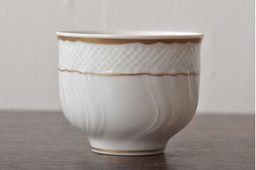 中古　ハンガリー　HOLLOHAZA(ホロハーザ)　Pannonia(パノニア)　カップ&ソーサー6客セット(洋食器)(R-044215)