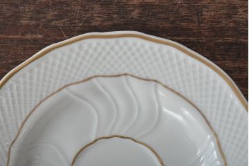 中古　ハンガリー　HOLLOHAZA(ホロハーザ)　Pannonia(パノニア)　カップ&ソーサー6客セット(洋食器)(R-044215)